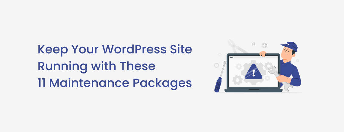 wordpress maintenance packages